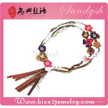 Acessórios de moda Handmade Flower Belts Waistband